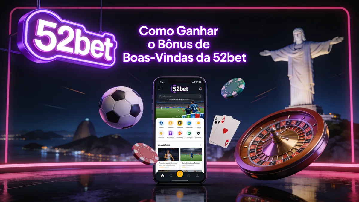 Como Ganhar o Bônus de Boas-Vindas da 52bet para jogadores no Brasil